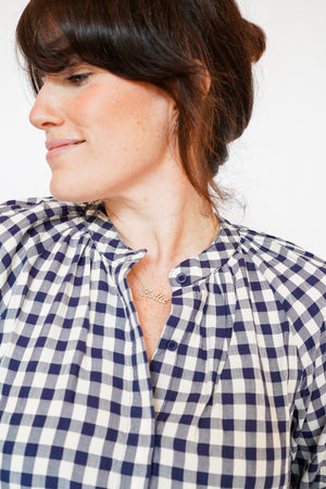 Bella Dahl Long Sleeve Shirred Raglan Shirt