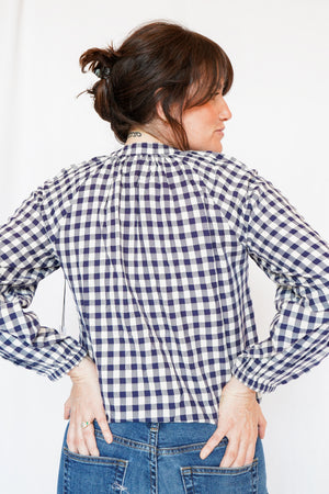 Bella Dahl Long Sleeve Shirred Raglan Shirt
