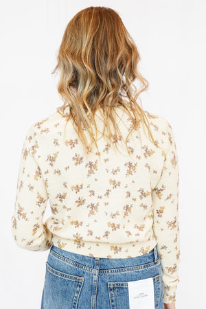 ASTR Mary Cardigan in Yellow Floral