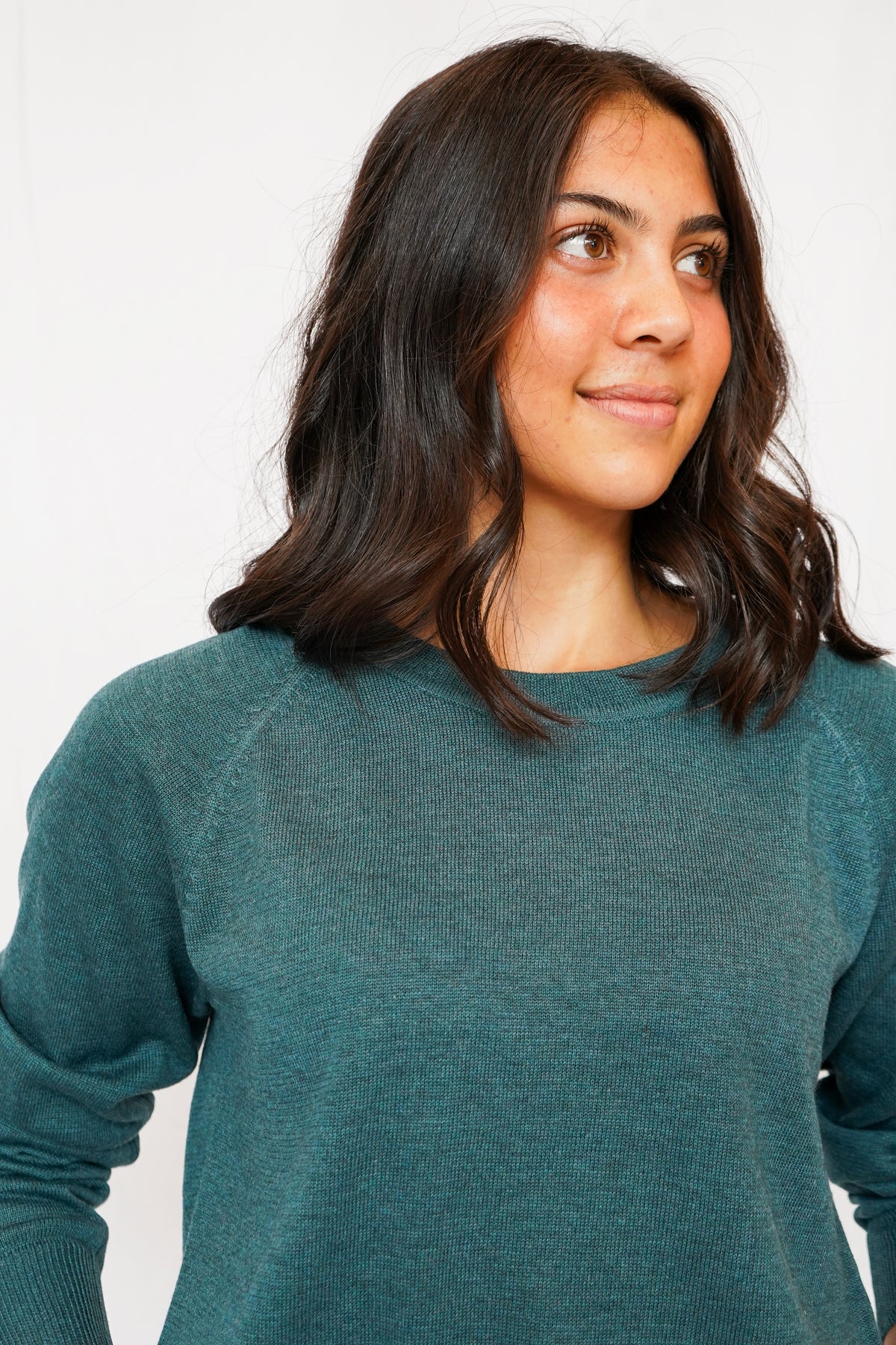 Sunday Sweater in Teal