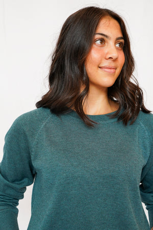Sunday Sweater in Teal
