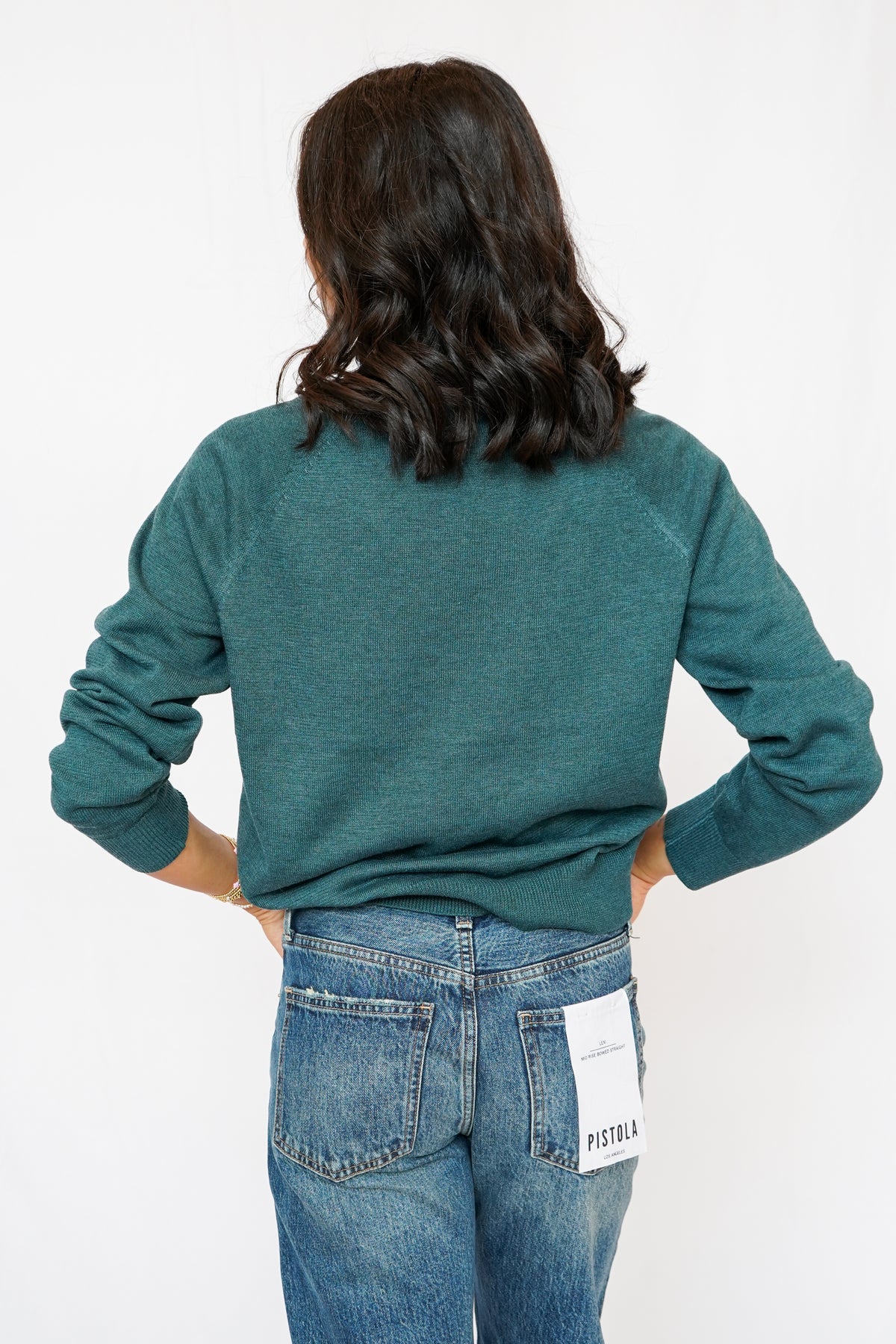 Sunday Sweater in Teal