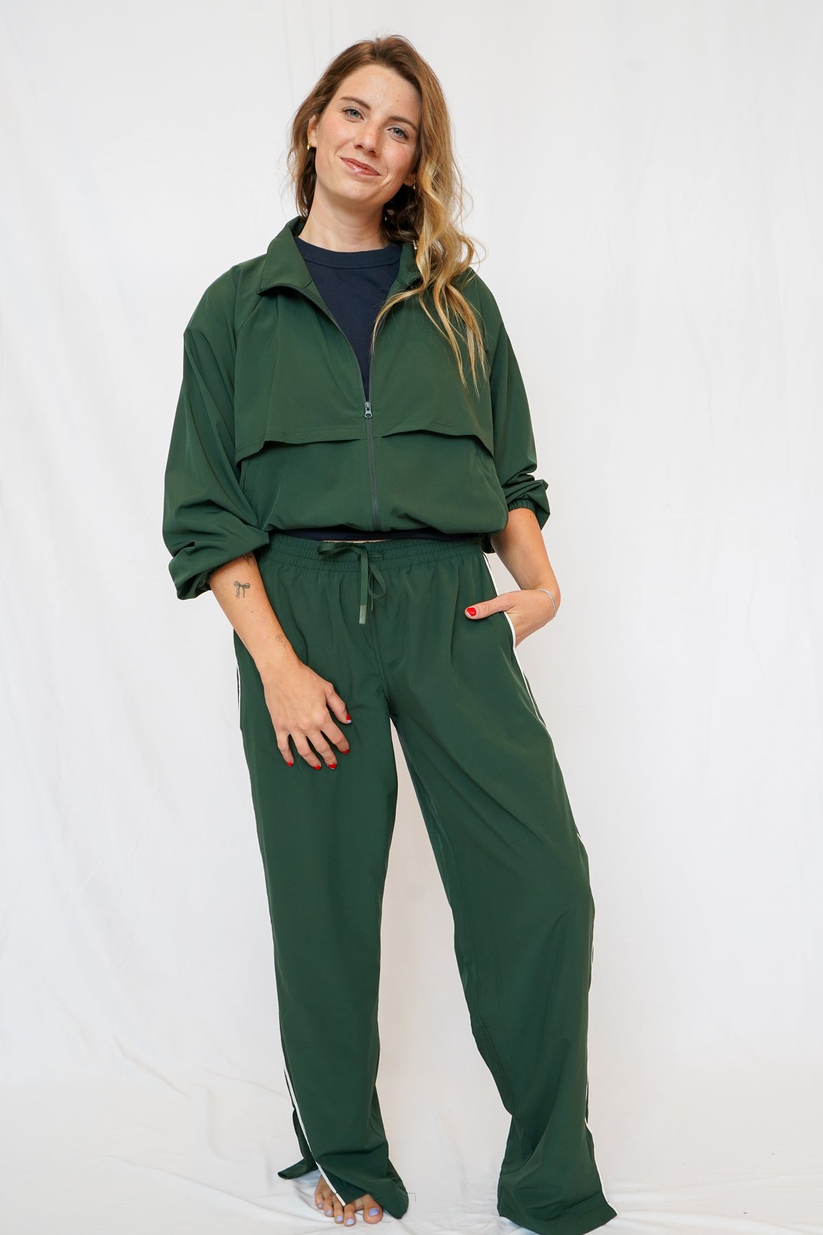 Delia Windbreaker Jacket in Sycamore