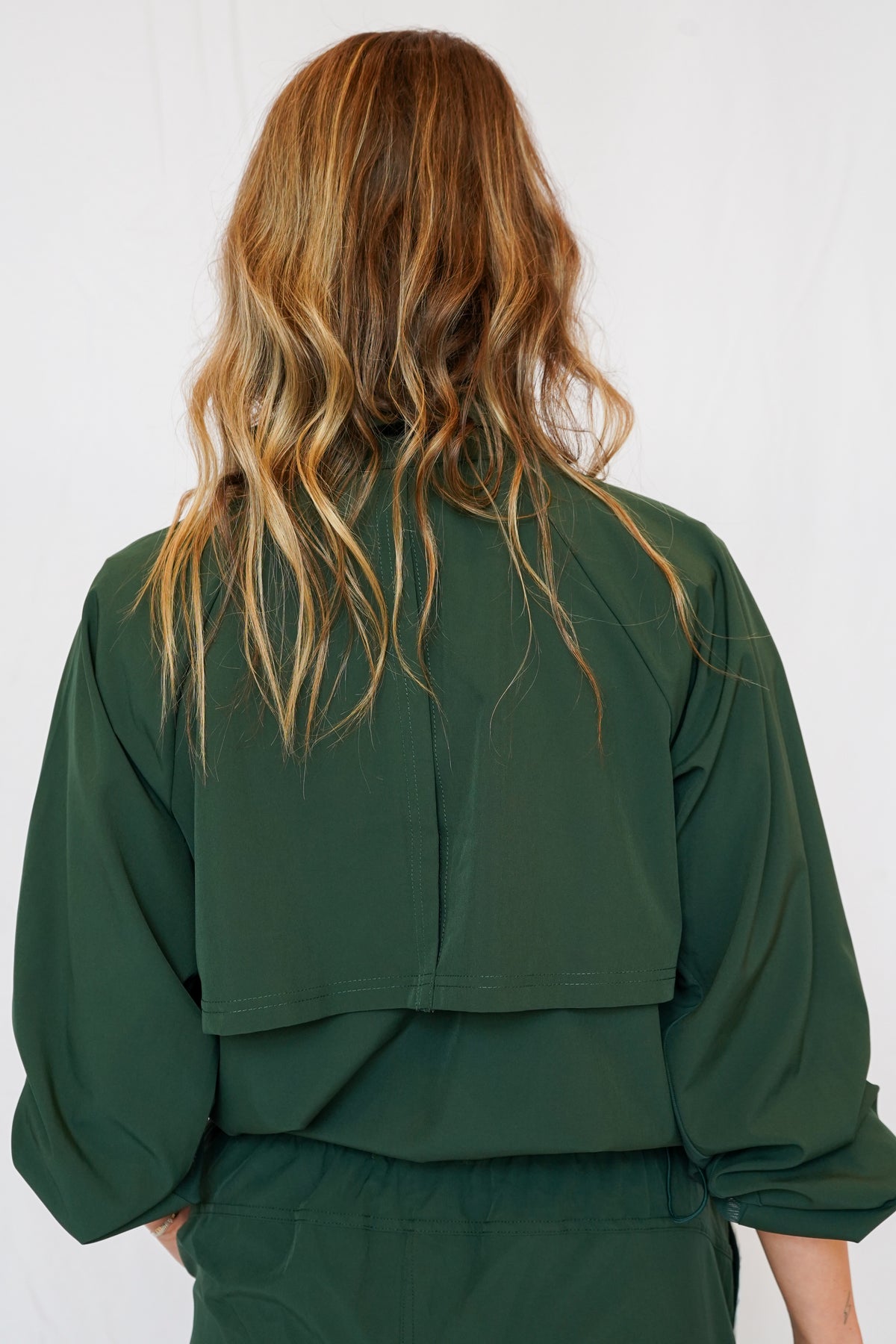 Delia Windbreaker Jacket in Sycamore