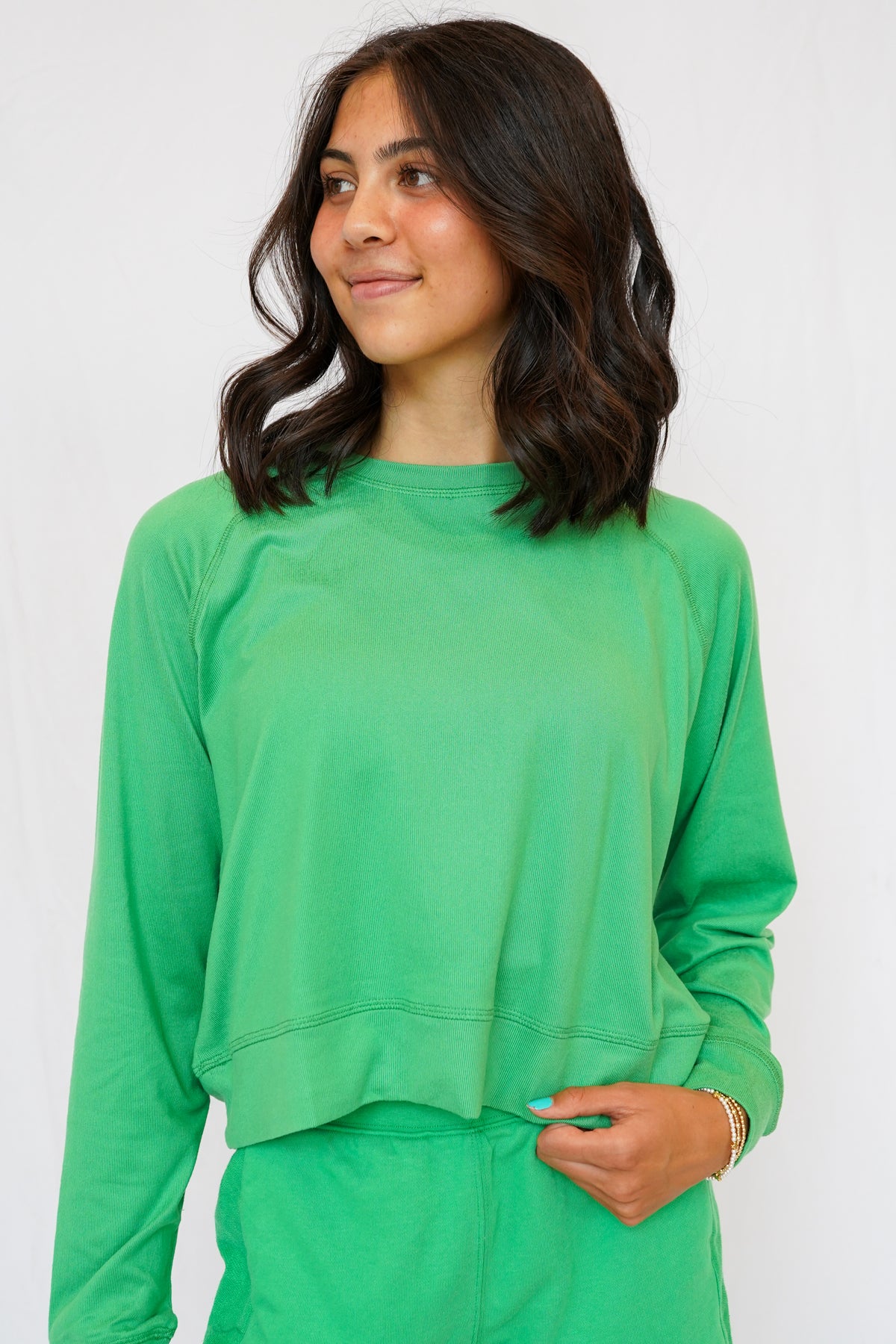 Uma Crewneck Sweatshirt in Green