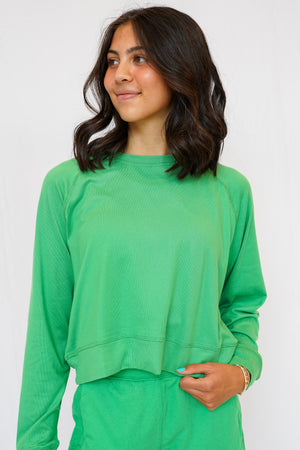 Uma Crewneck Sweatshirt in Green