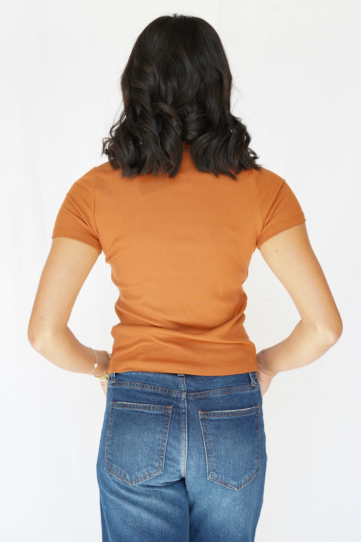 Ivy Baby Tee in Golden Hour