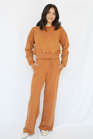 Elena Lounge Pants in Almond