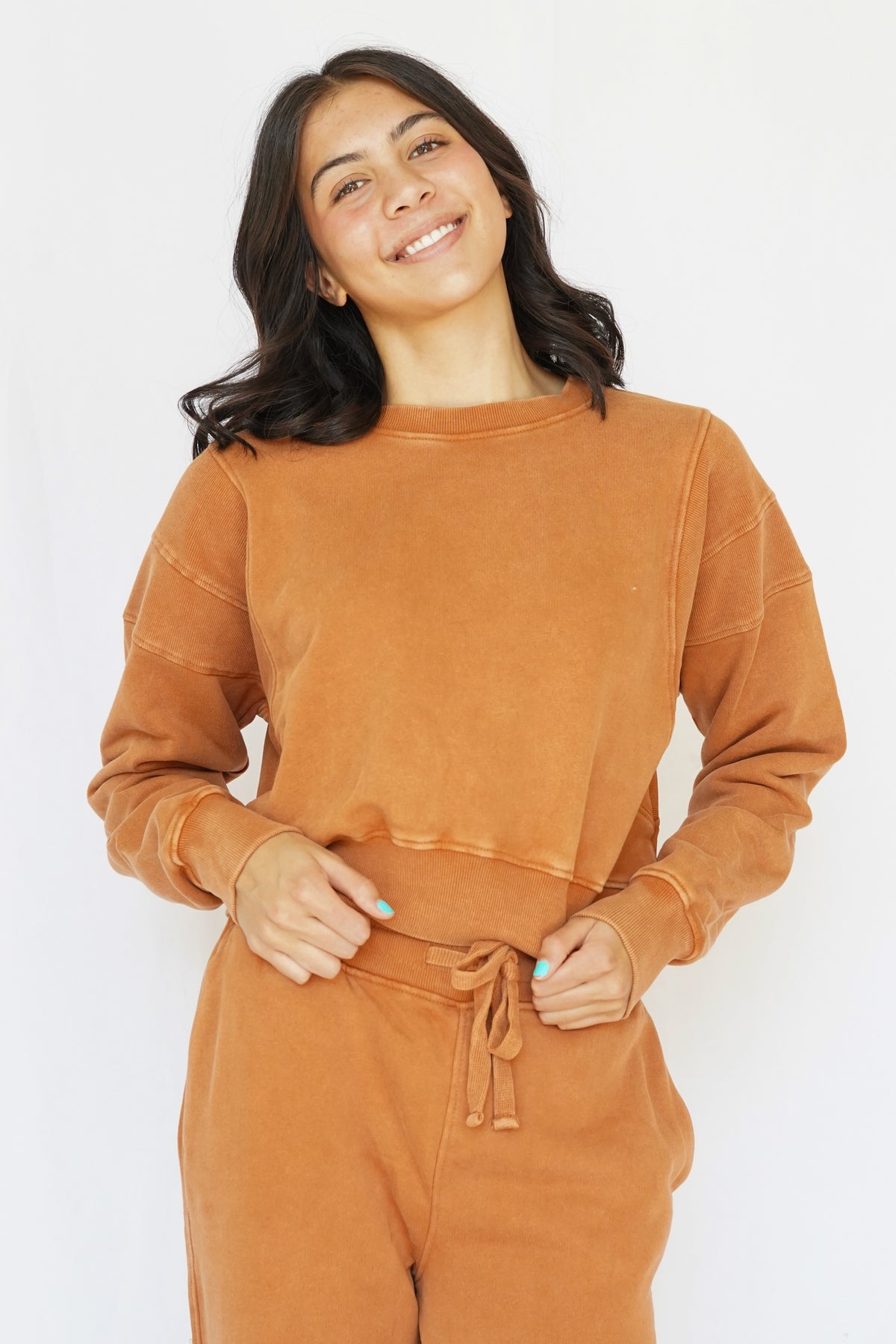 Rae Sweatshirt in Almond