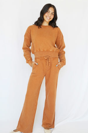 Elena Lounge Pants in Almond