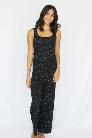 Z Supply Lux Dot Pant in Black
