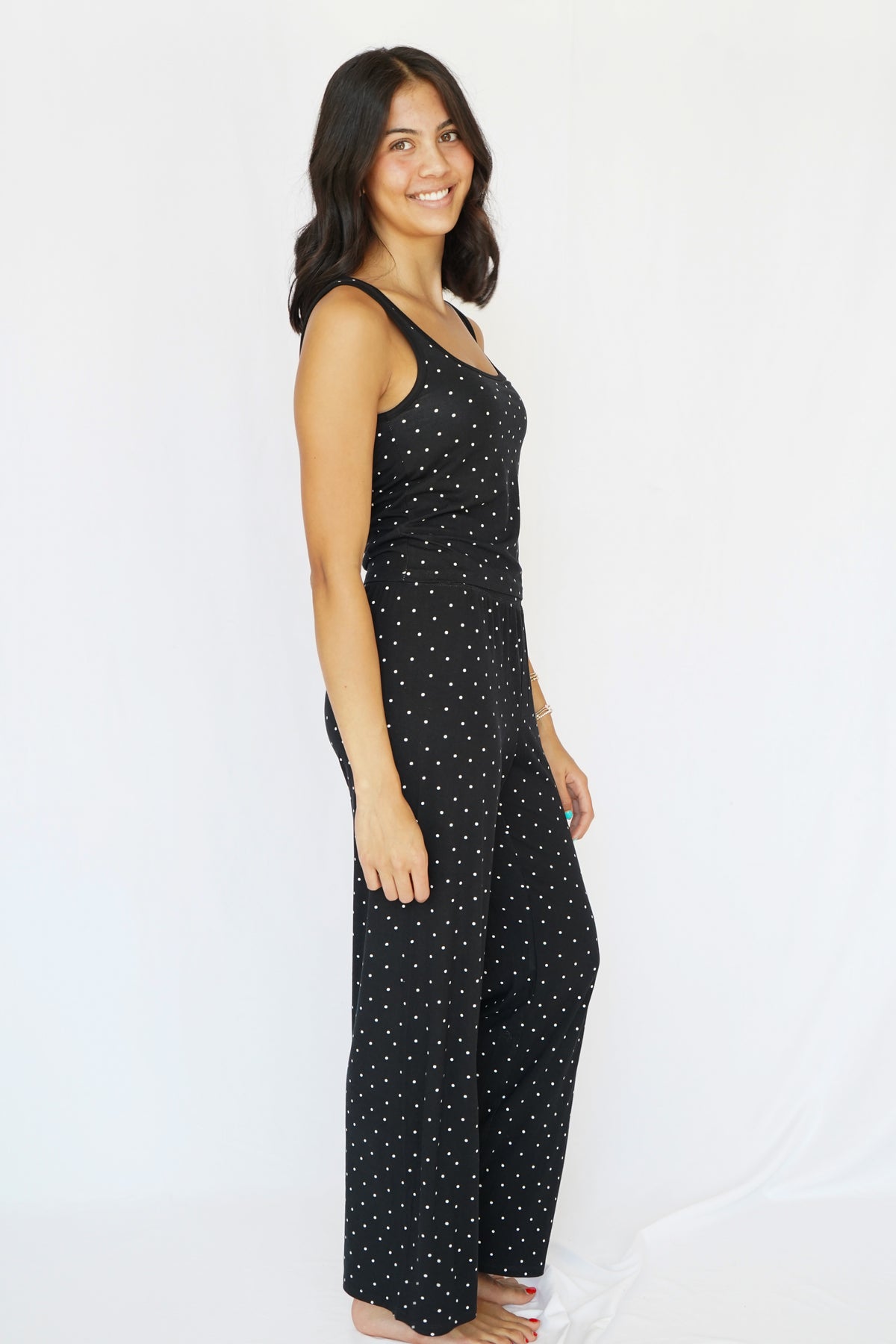 Z Supply Lux Dot Pant in Black