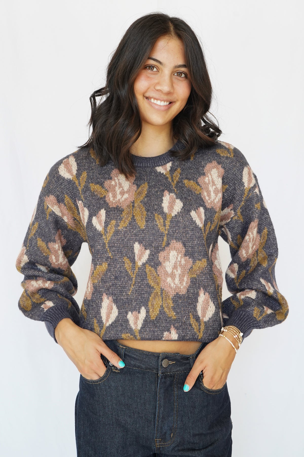 Ronnie Sweater in Navy