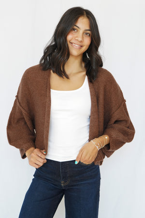 Aden Sweater in Chocolate
