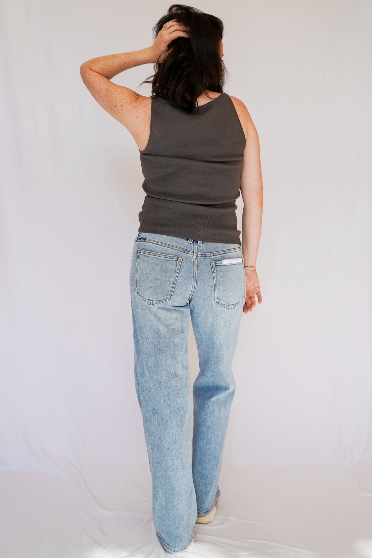 Gentle Fawn Corinne Tank in Warm Charcoal
