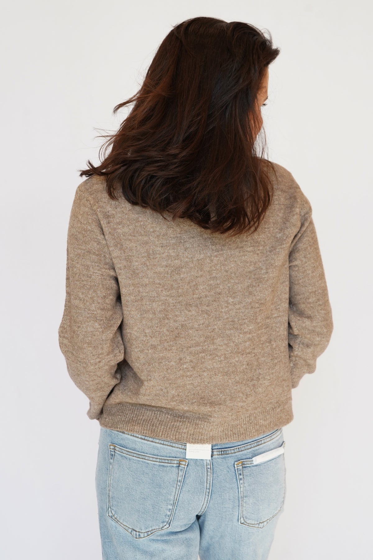 Monroe Sweater in Taupe