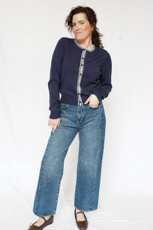 Pippa Cardigan in Navy