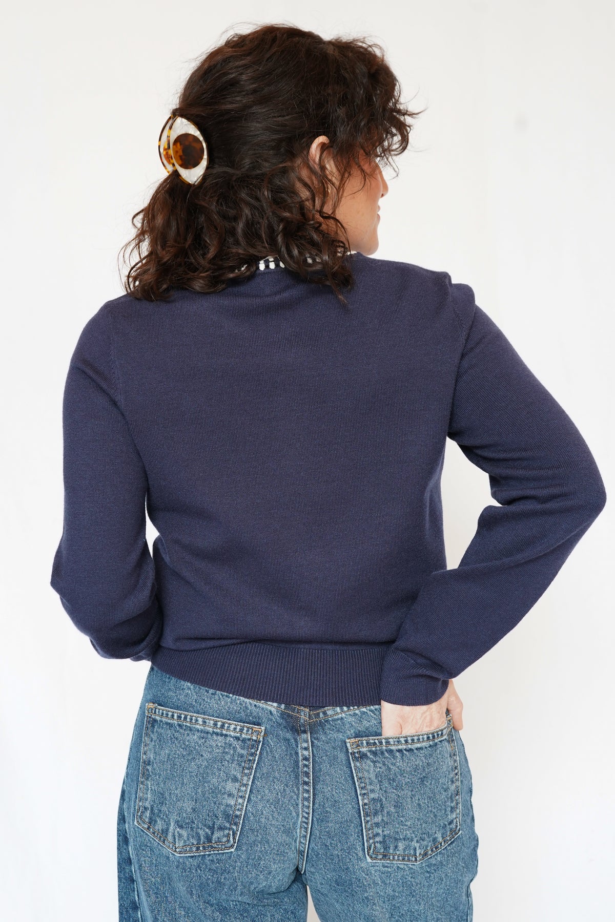 Pippa Cardigan in Navy