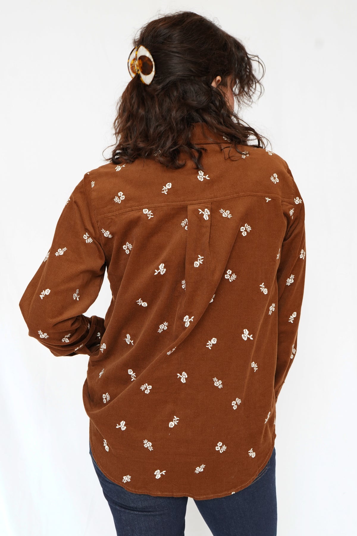Thread &amp; Supply Winslet Shirt in Amber Floral