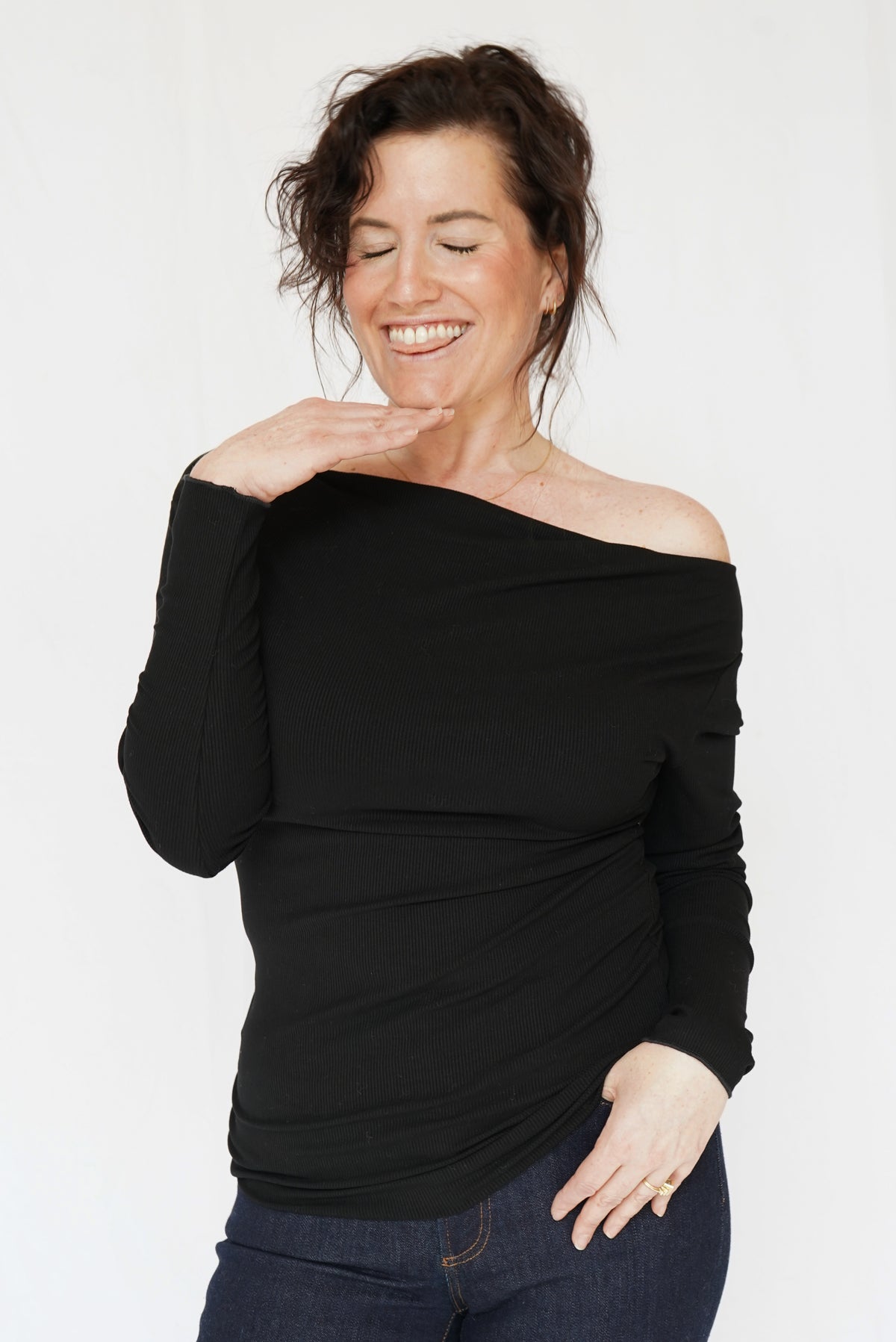 Rachel Shirt in Black