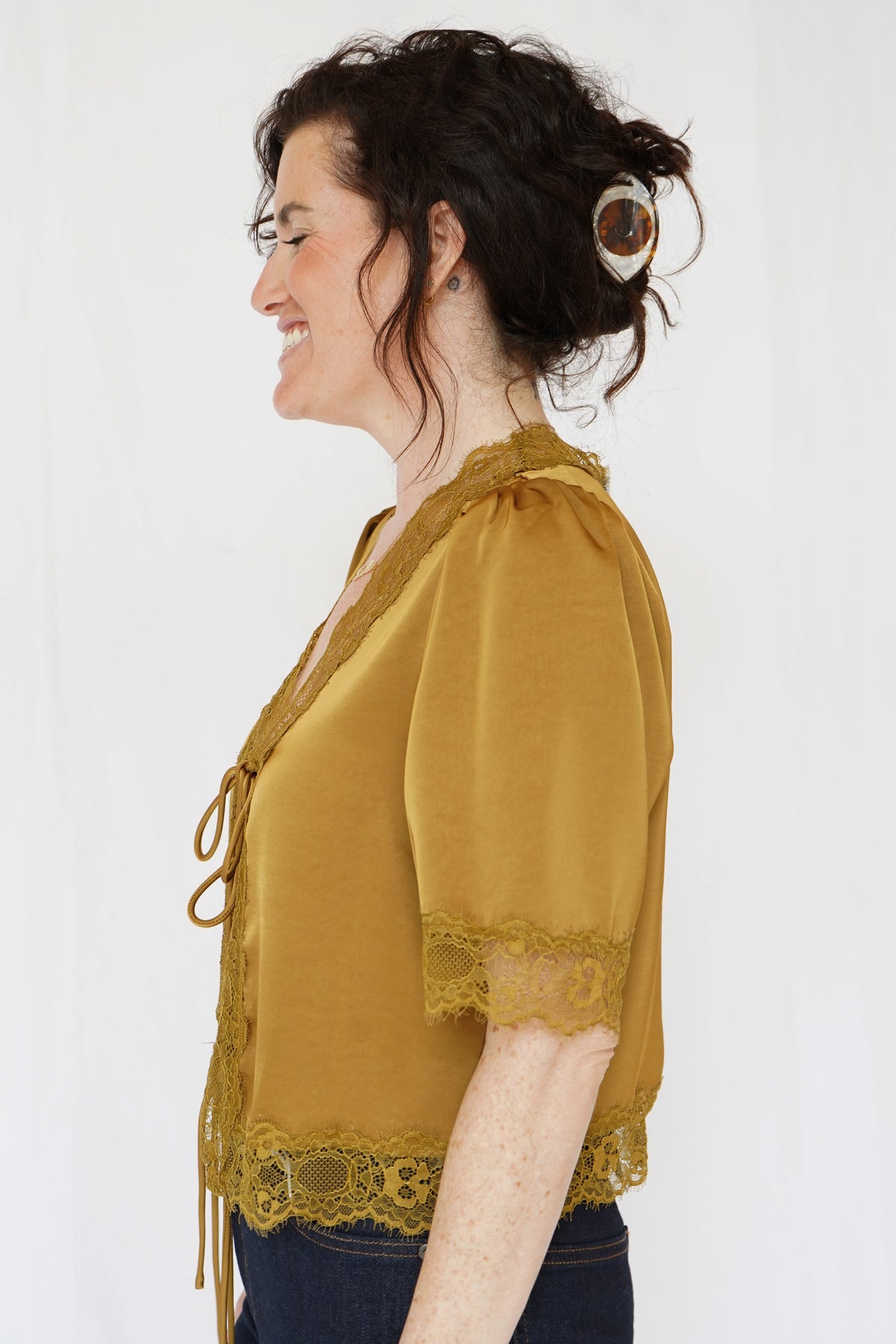 dRA Maisie Top in Marigold