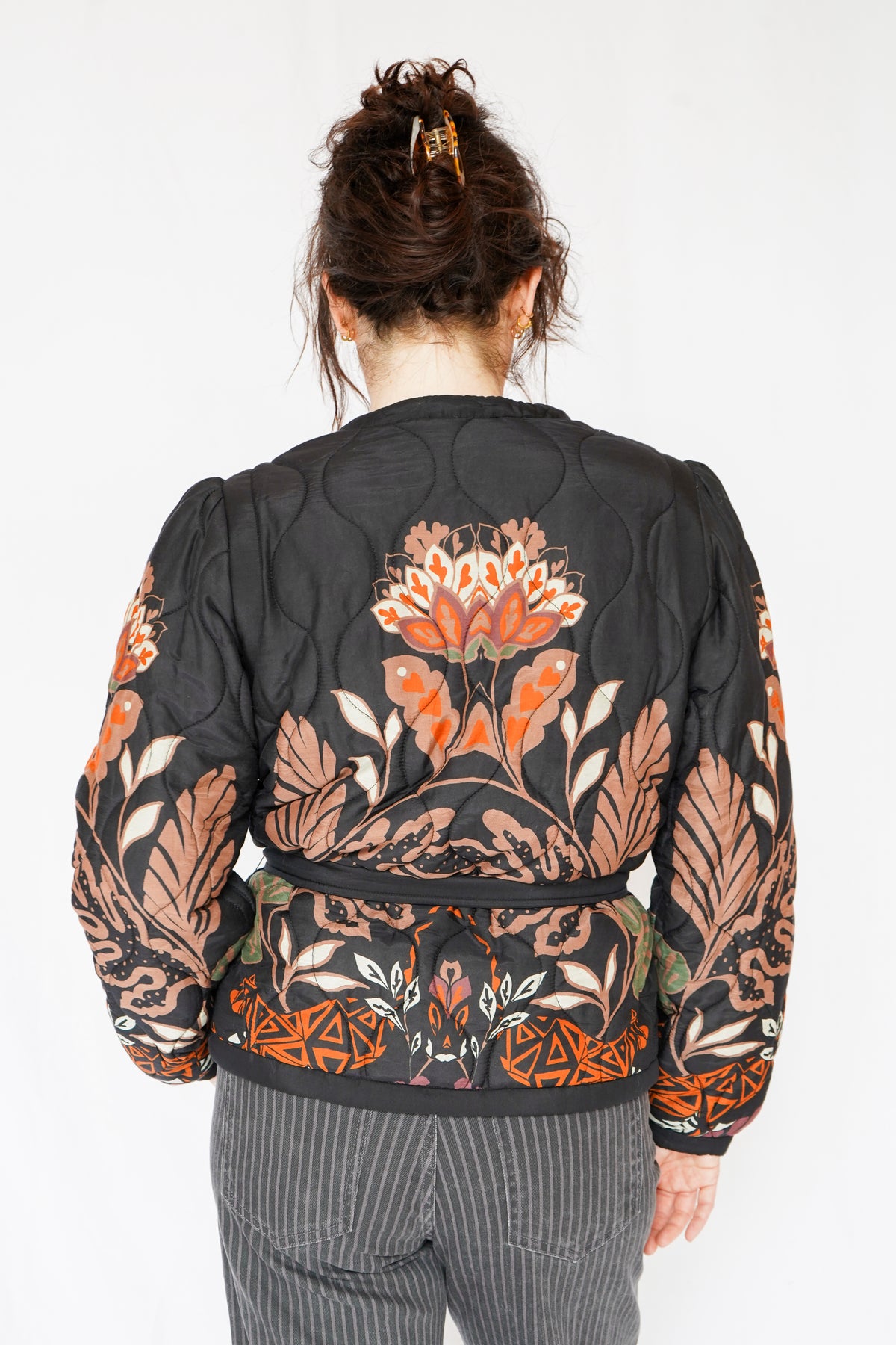 Cabellero Ember Reversible Jacket in Crouching Cheetah Black