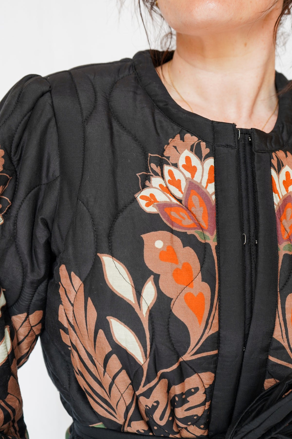 Cabellero Ember Reversible Jacket in Crouching Cheetah Black