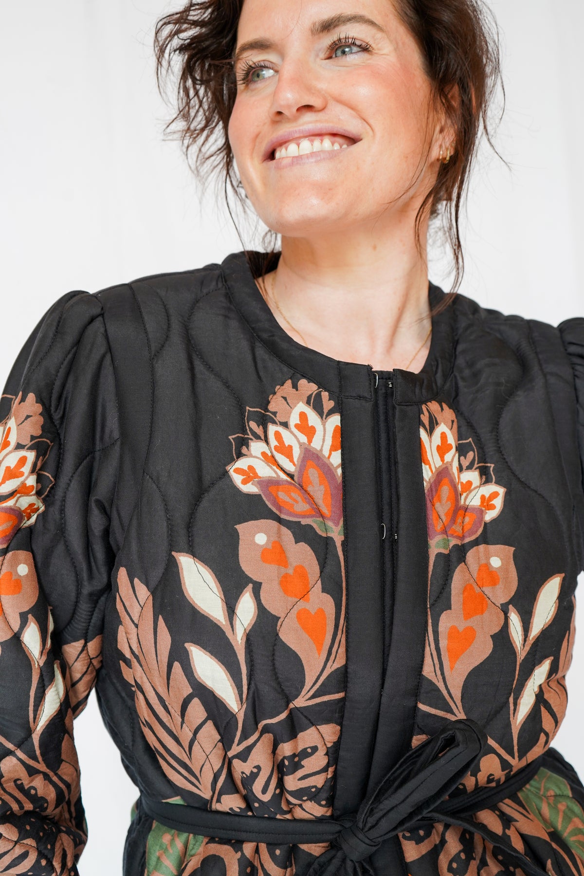 Cabellero Ember Reversible Jacket in Crouching Cheetah Black