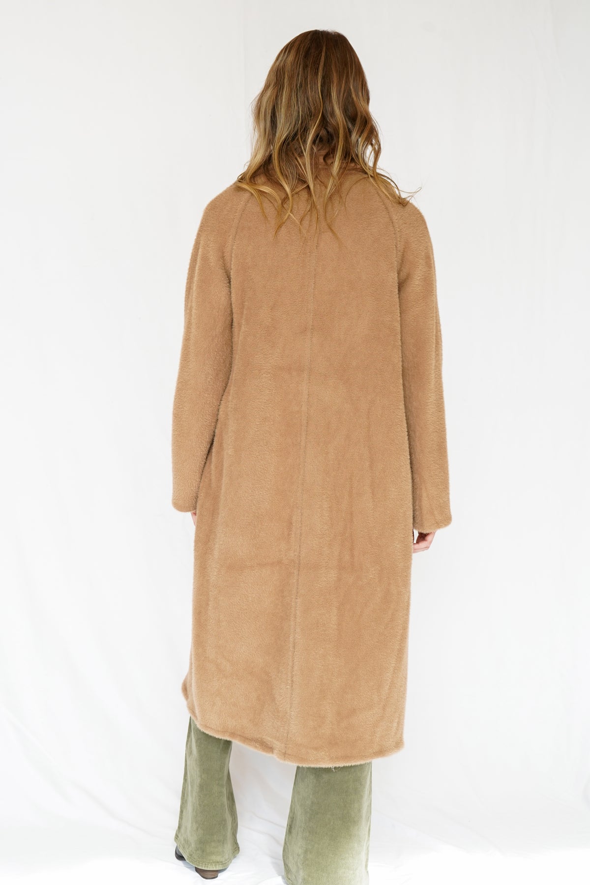 Z Supply Crosby Cocoon Coat in Light Toffee