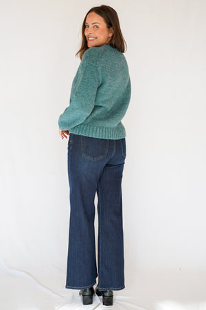 Gentle Fawn Tova Sweater in Heather Jewel