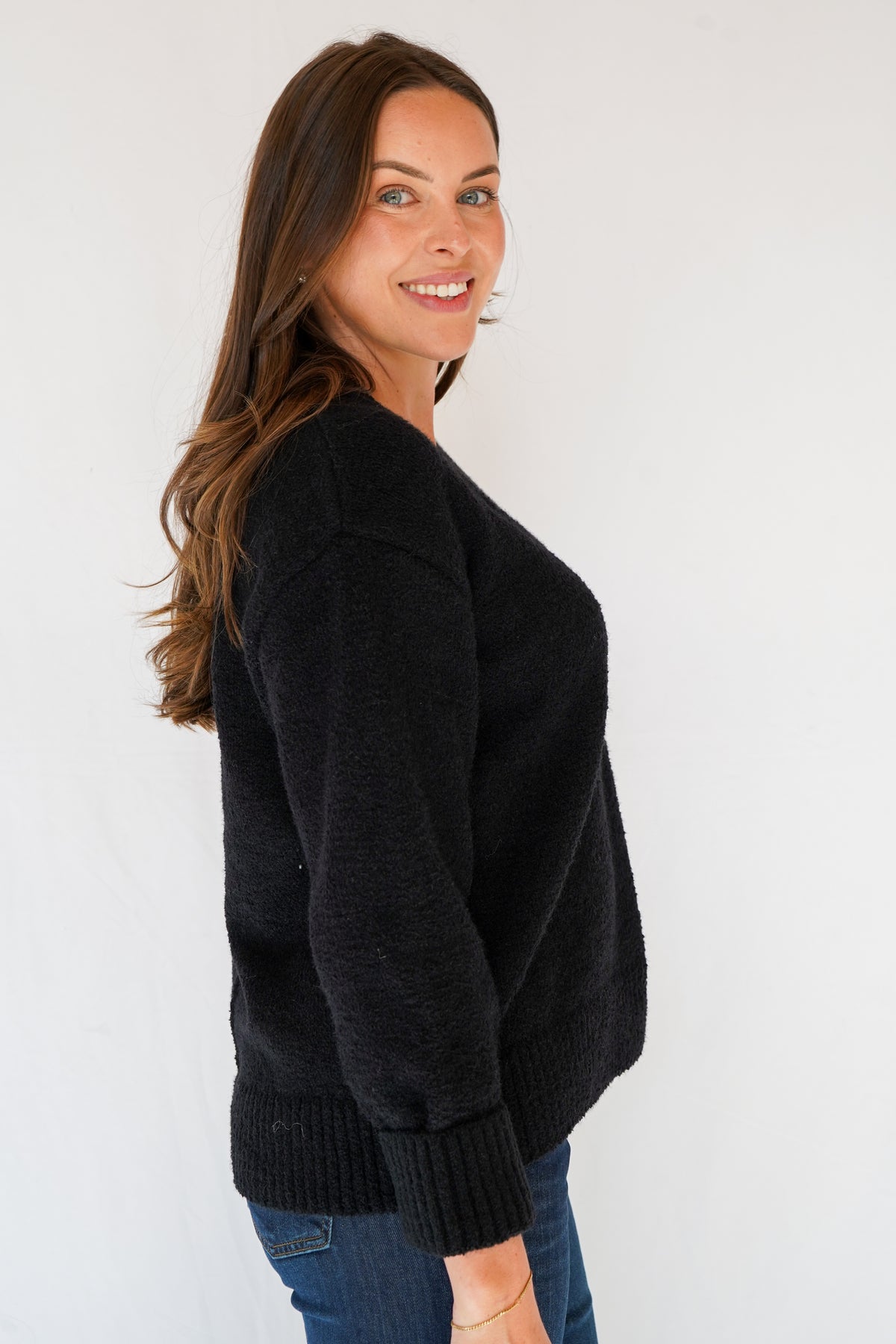 Gentle Fawn Tilda Sweater in Black