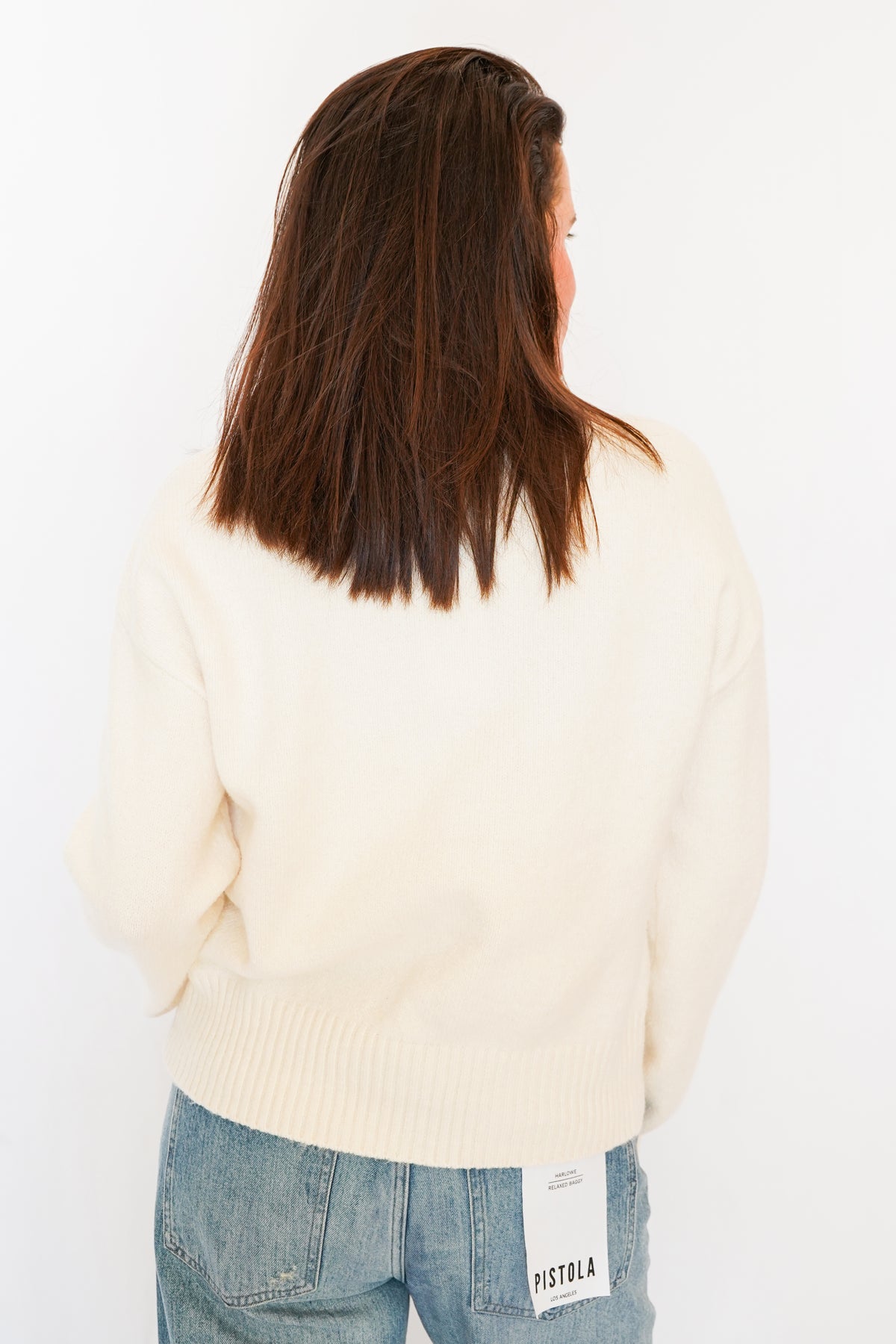 Quinlan Pullover In Cream