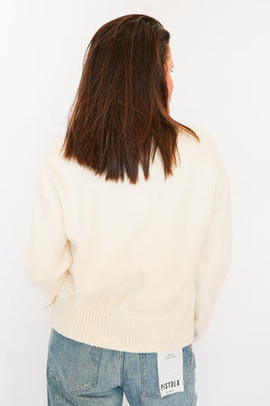 Quinlan Pullover In Cream