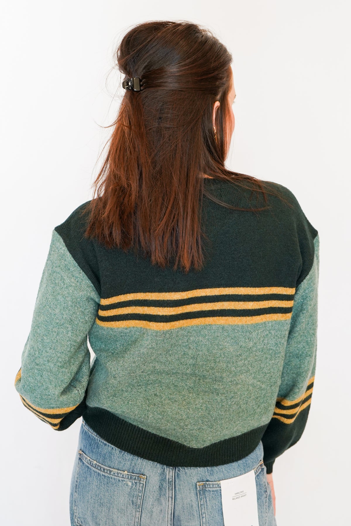 Greenwich Sweater in Hunter Green