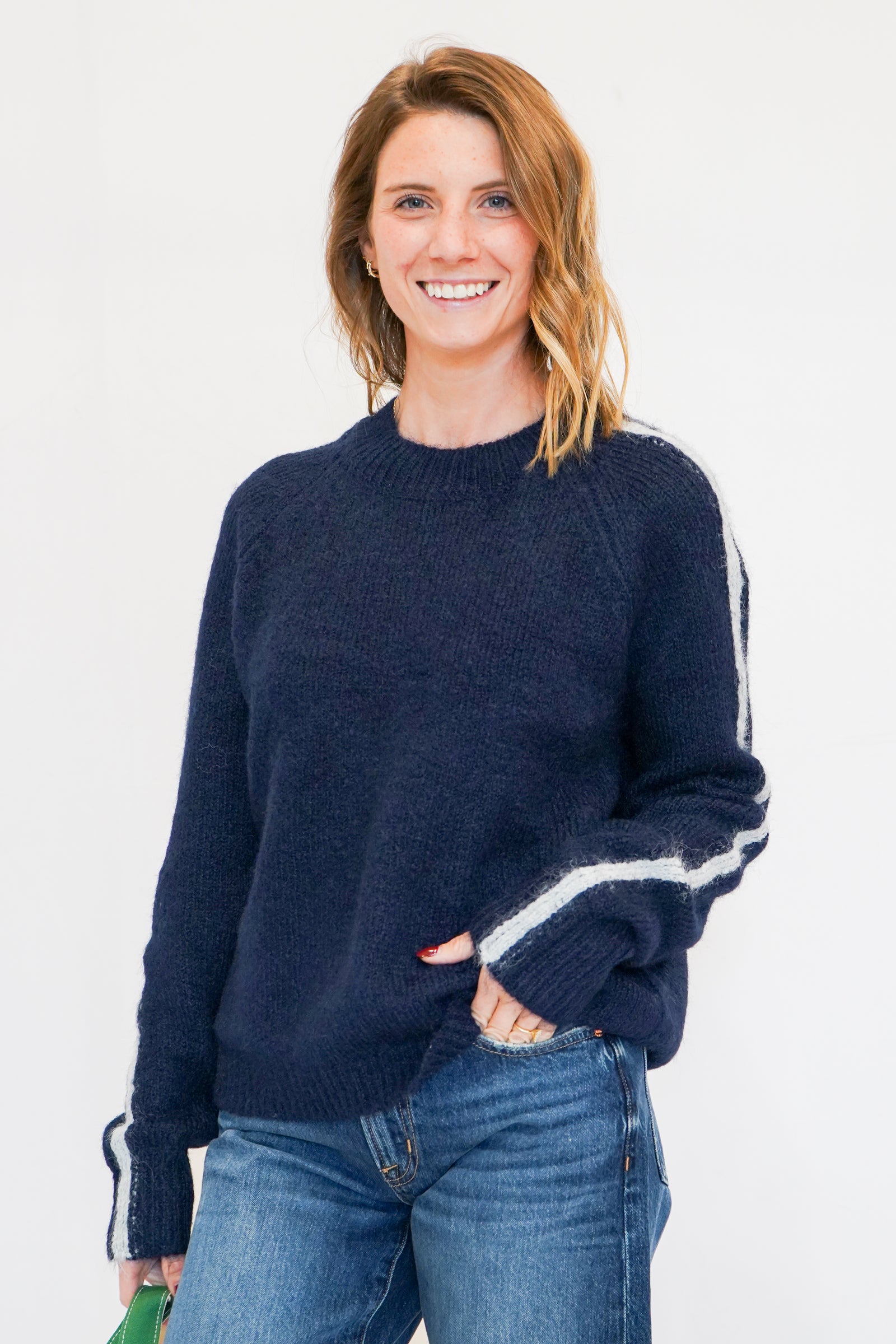 Noemie Sweater in Navy