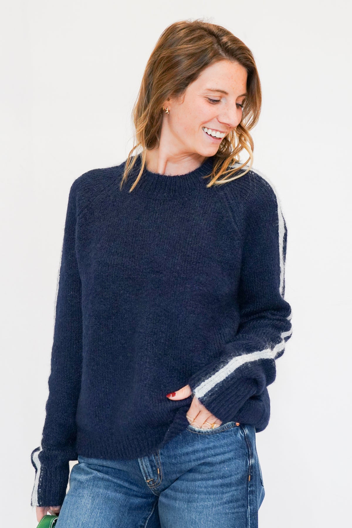 Noemie Sweater in Navy