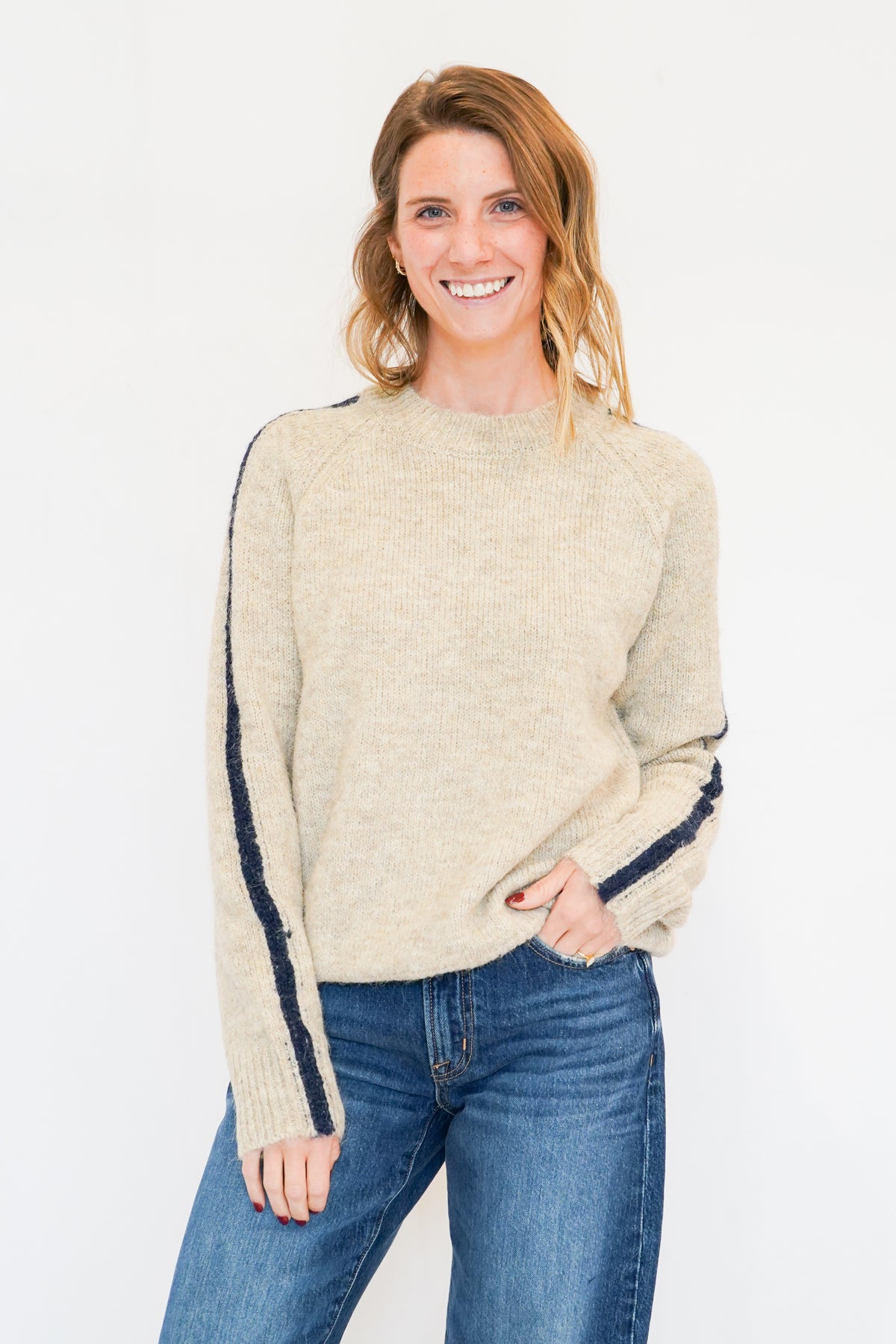 Noemie Sweater in Taupe