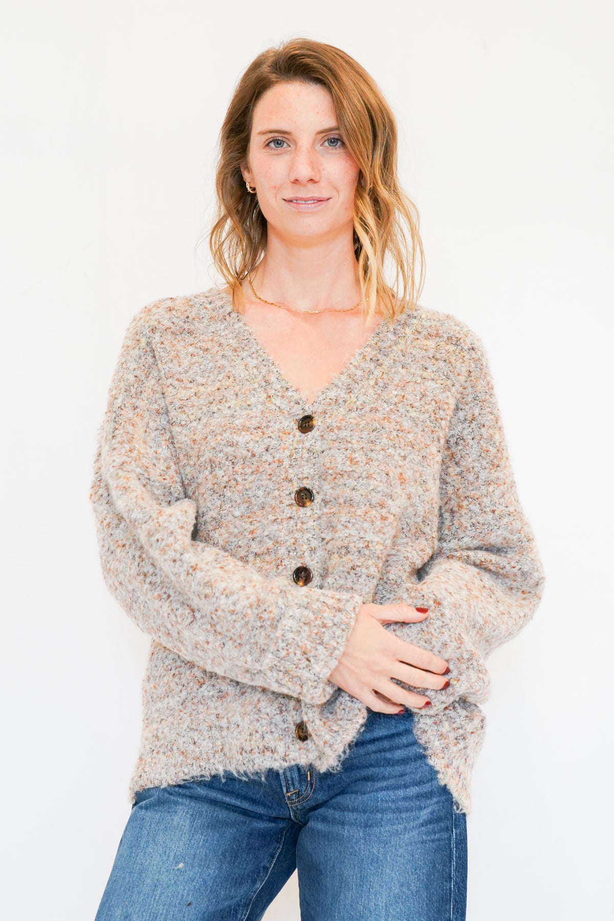 dRA Willa Cardigan In Melange