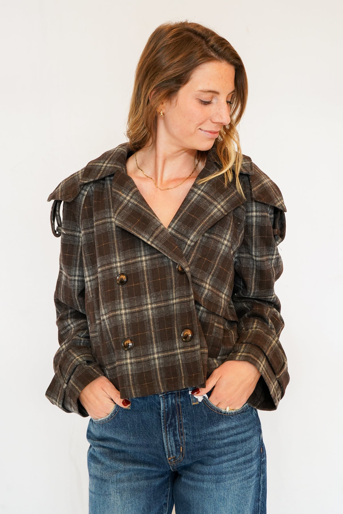 dRA Camari Jacket in Brown