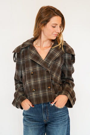 dRA Camari Jacket in Brown