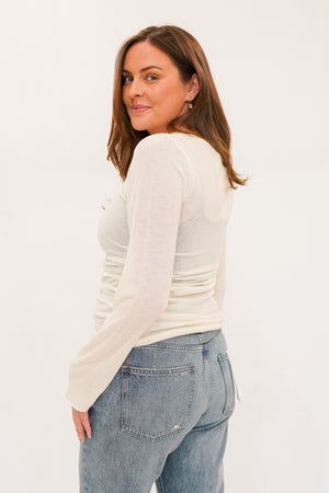 Jude Top in Ivory