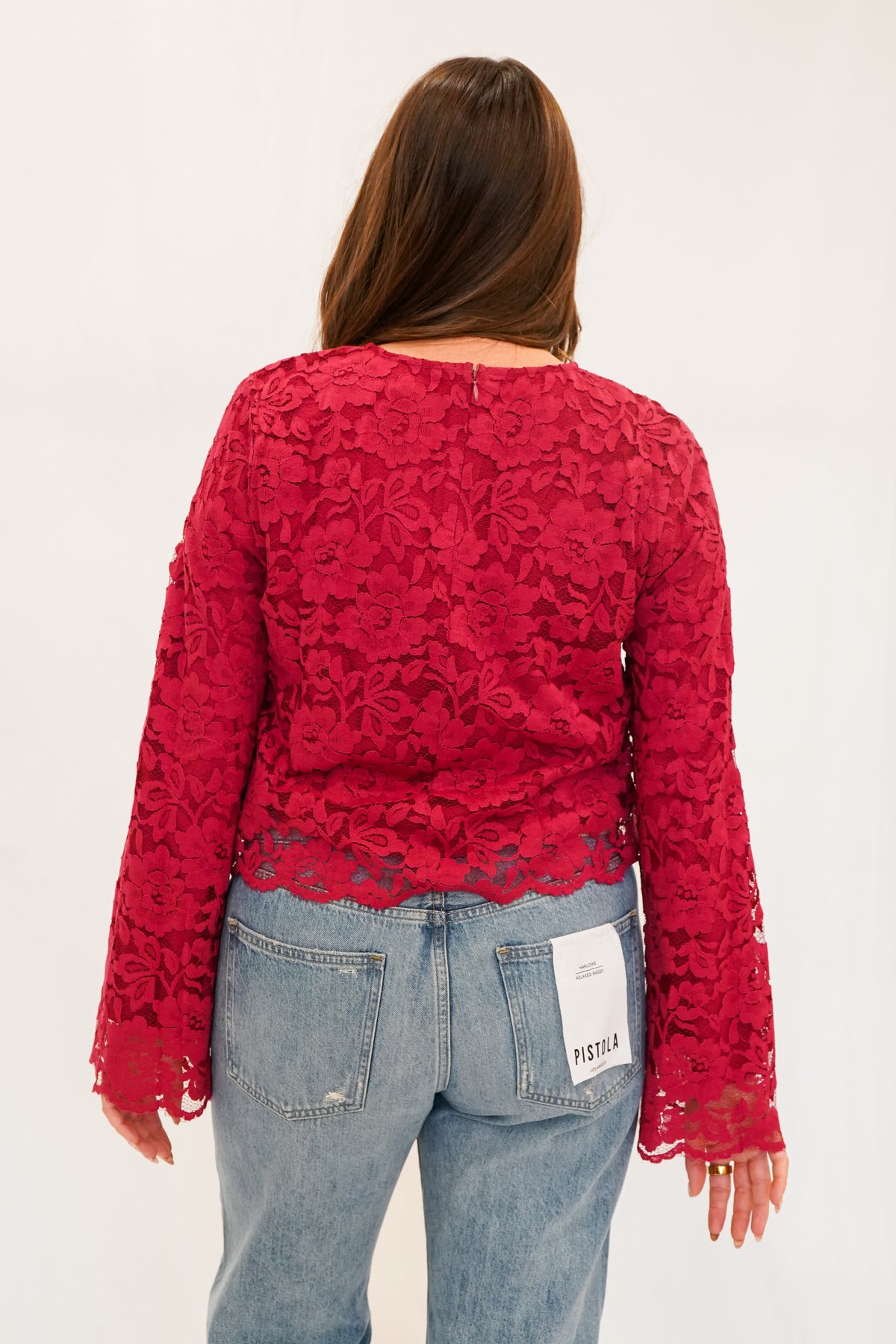 Monreaux Top in Mulberry