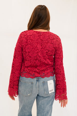 Monreaux Top in Mulberry