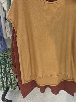 Zoya Boxy Short Sleeve Sweater