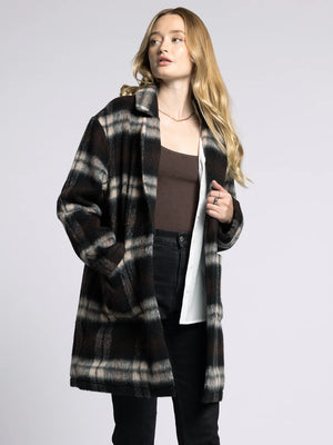 Mira Coat in Mocha Frappe