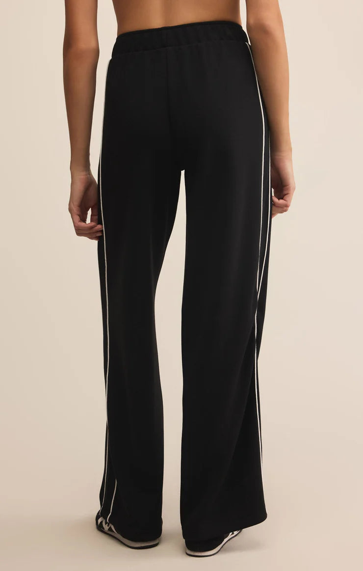 Z Supply Fastbreak Black Track Pant
