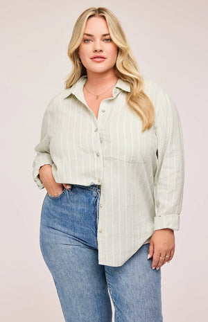 Gentle Fawn Dominique Top in Cactus Stripe