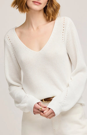 Gentle Fawn Hailey V-Neck Sweater - 2 Colors