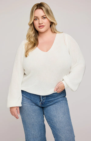 Gentle Fawn Hailey V-Neck Sweater - 2 Colors