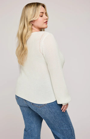 Gentle Fawn Hailey V-Neck Sweater - 2 Colors